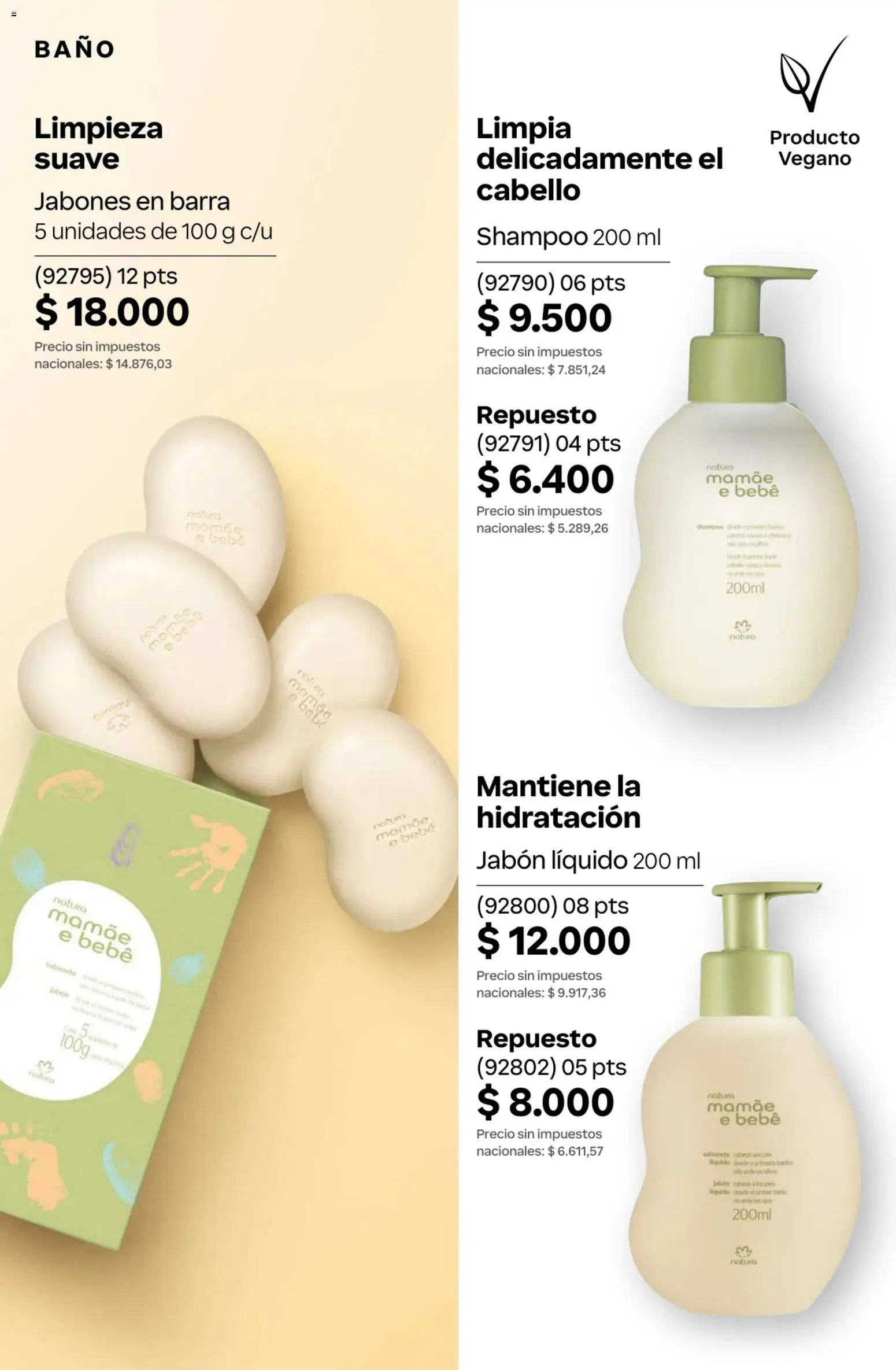 Catálogo Natura Ciclo 7 │ válido desde el 06.05.2026 | Página: 282 | Productos: Baño, Jabón líquido, Shampoo, Jabón