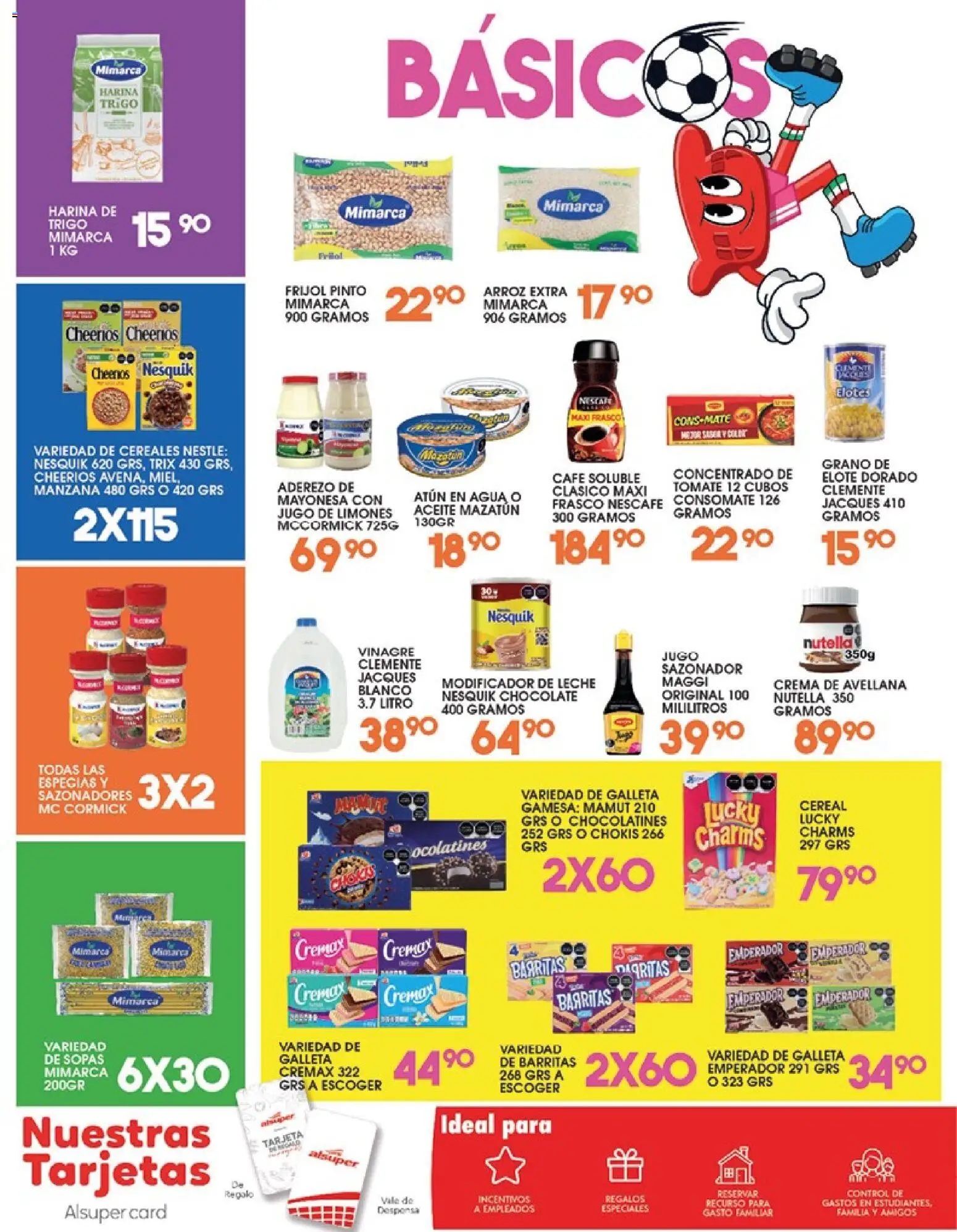 Nuevas ofertas de Alsuper válidas en toda la República Mexicana desde el 23/06/2026. ¡Encuentra las mejores ofertas en Alsuper folleto! | Página: 6 | Productos: Harina, Manzana, Aceite, Cereales