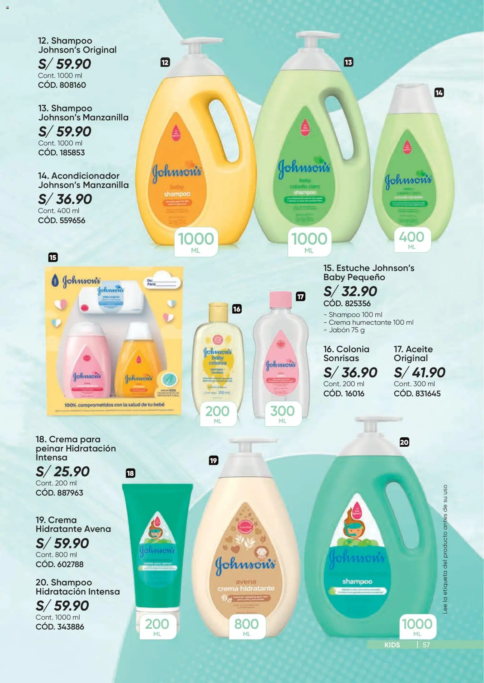 Catálogo Azzorti válido desde 09/03/2026 | Página: 57 | Productos: Shampoo, Jabón, Aceite, Crema