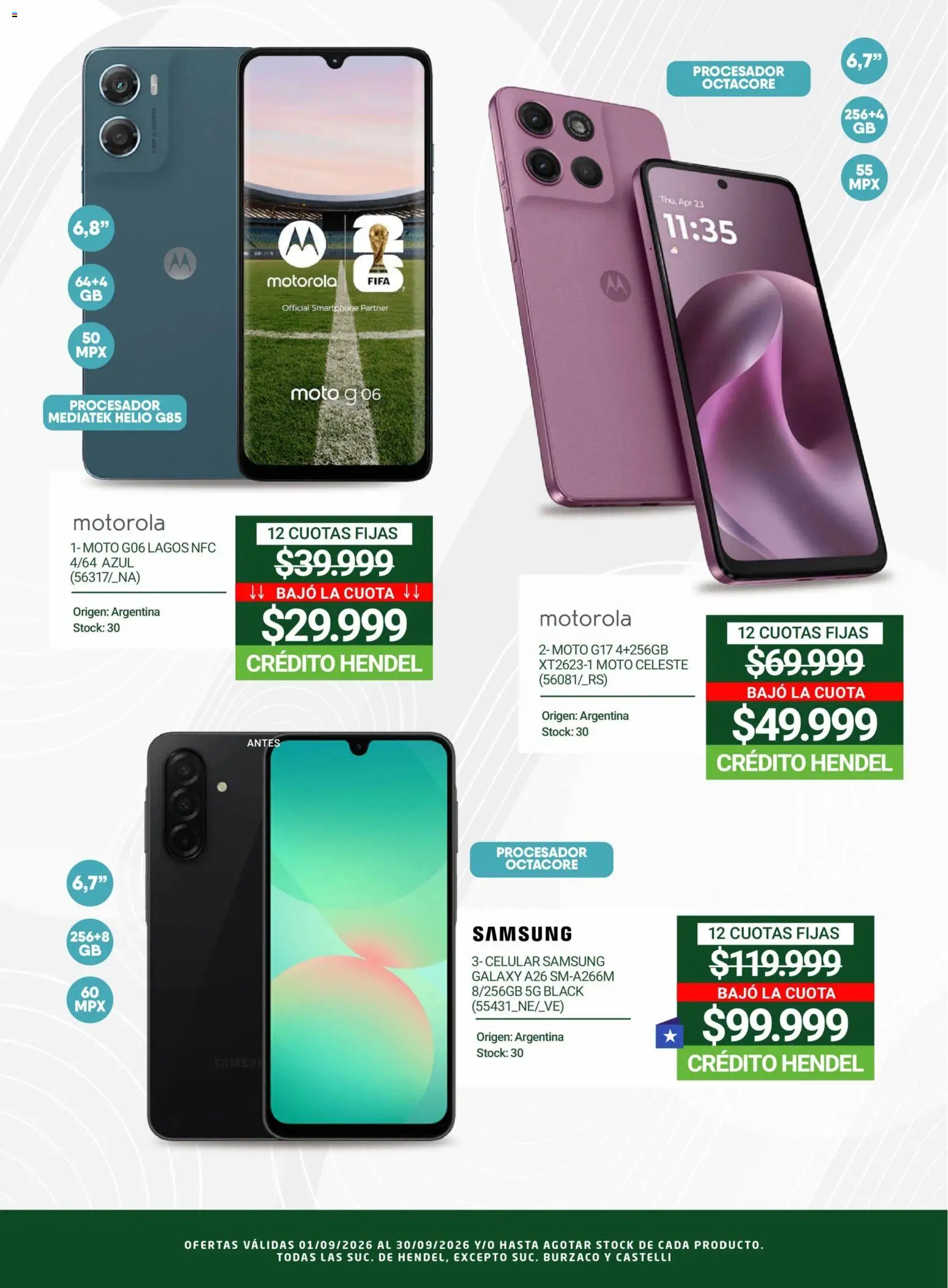 Hendel catálogo │ válido desde el 01/09/2026 | Página: 5 | Productos: Smartphone