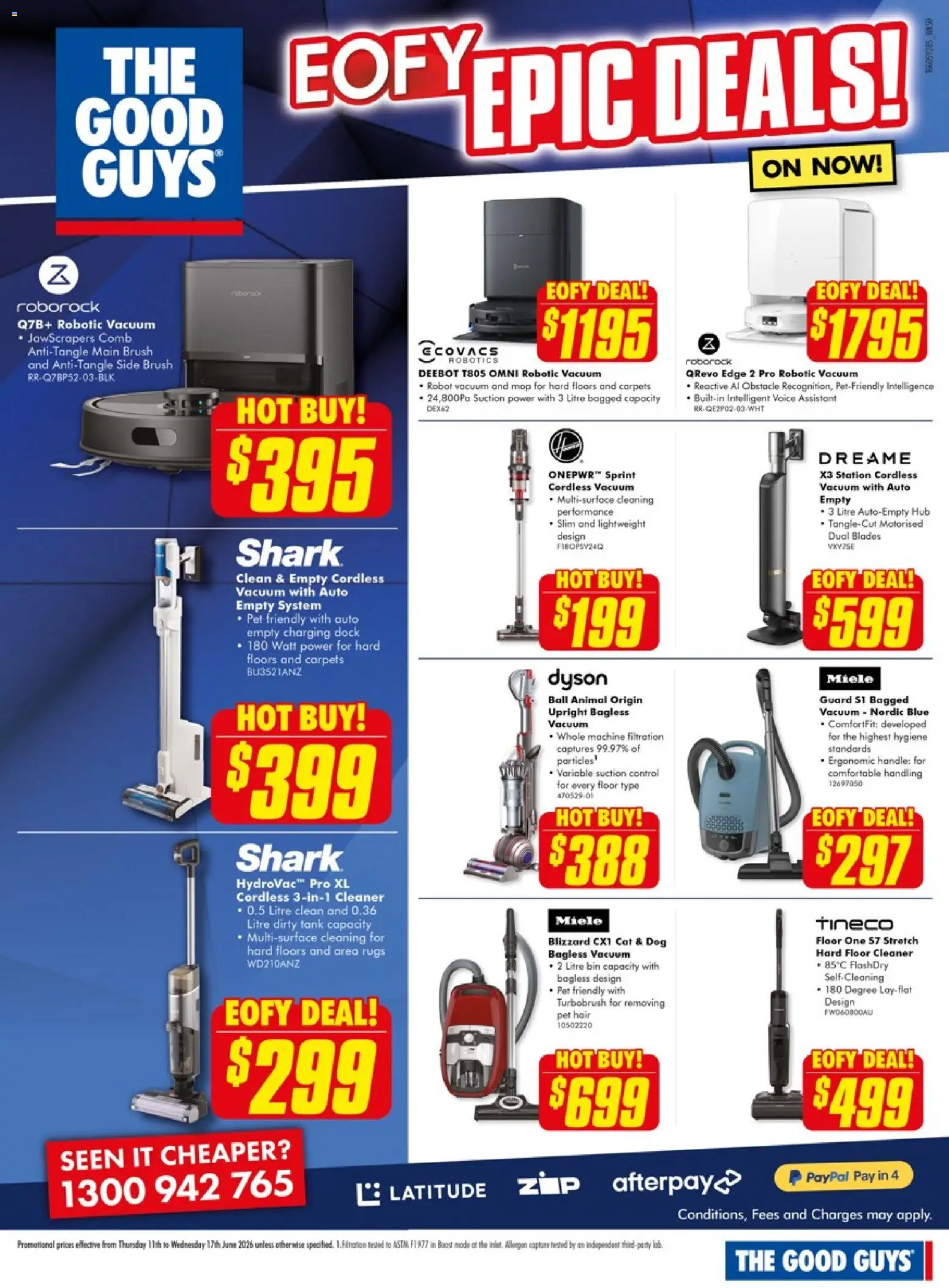 The Good Guys catalogue - valid from 11.06.2026 | Page: 20 | Products: Ergonomic, Mop, Brush, Cleaner