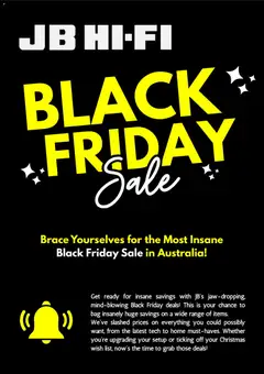 Preview of JB Hi-Fi Black Friday Notice - valid from 08/10/2026