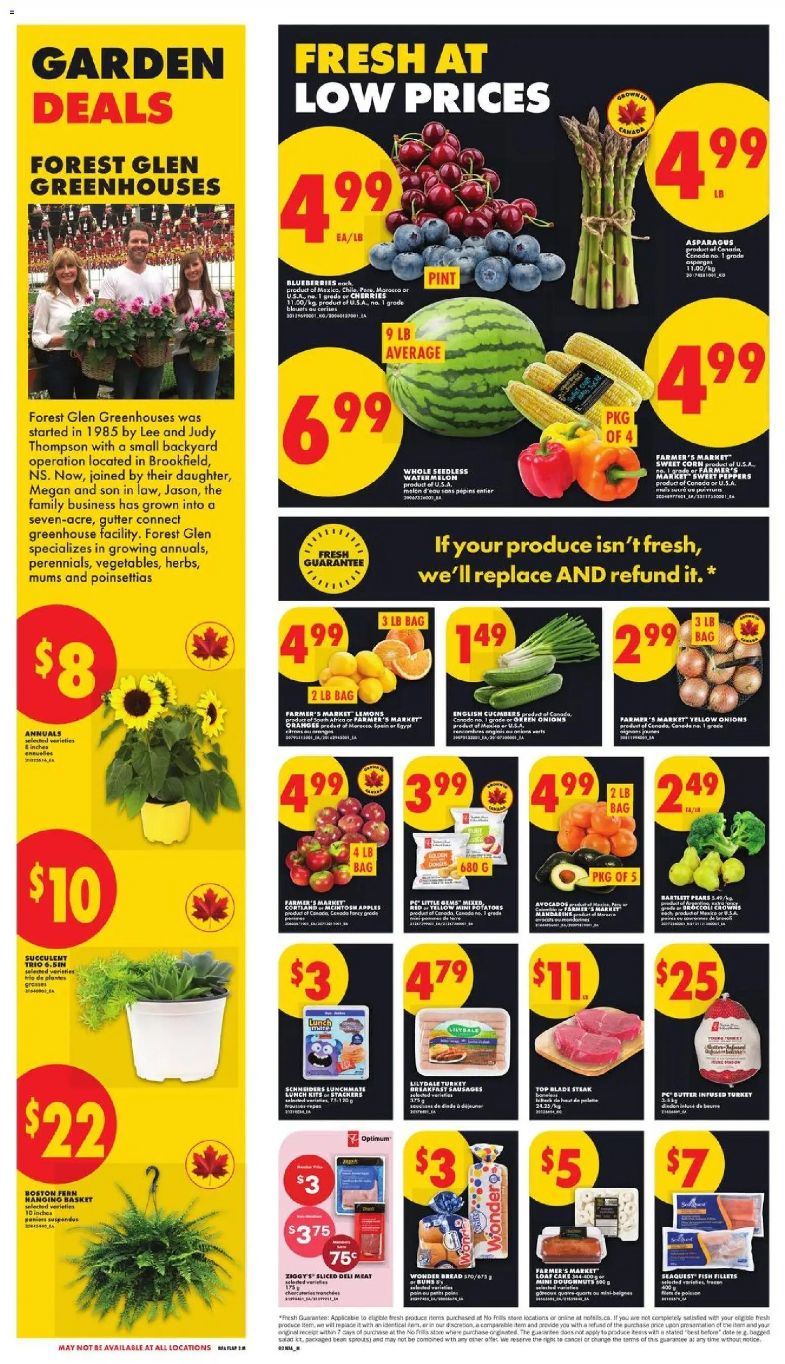 No Frills flyer valid from 28.05.2026 | Page: 2 | Products: Salad, Basket, Butter, Oranges