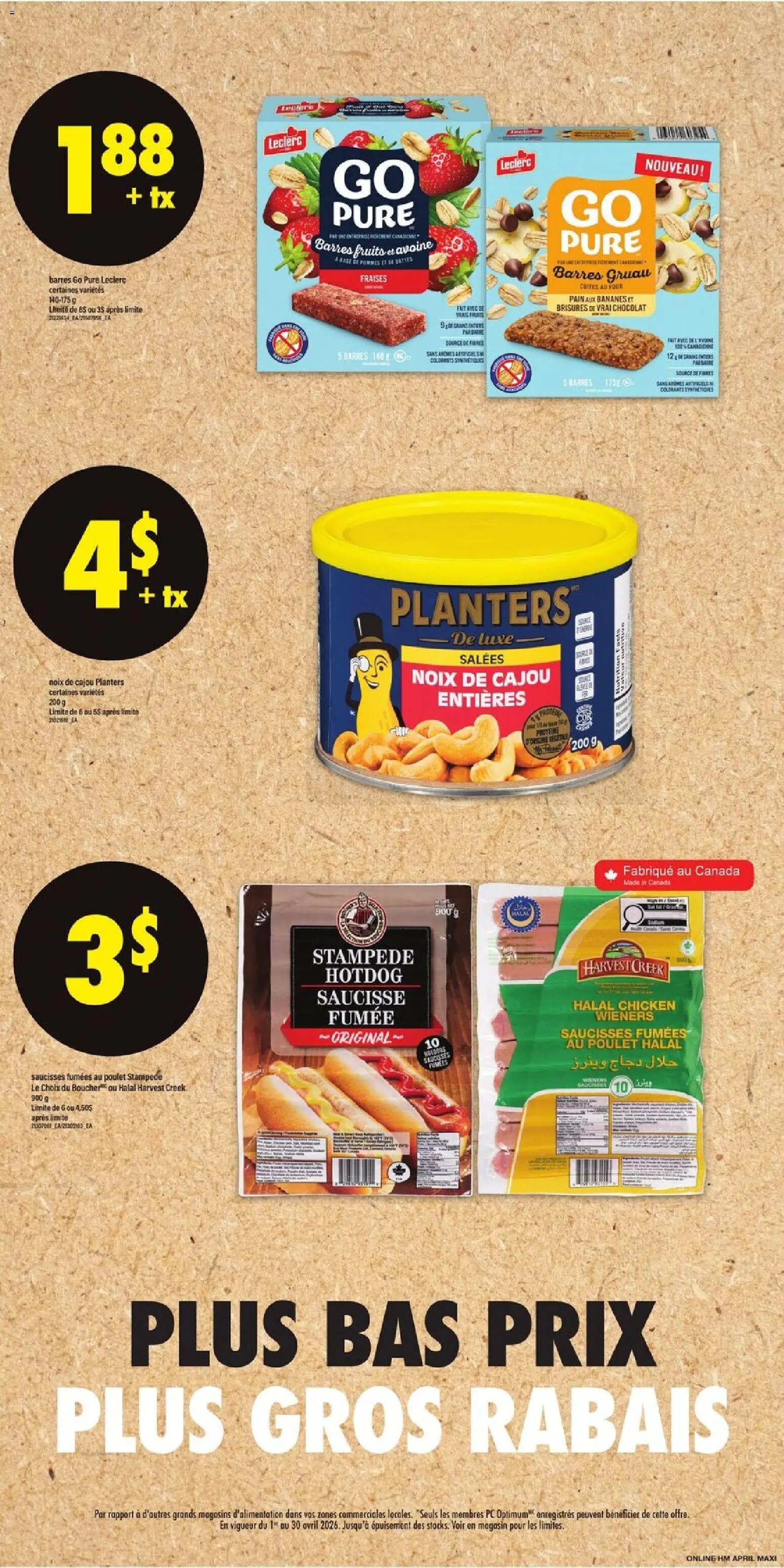 Maxi flyer valid from 09.04.2026 | Page: 3 | Products: PC, Chicken