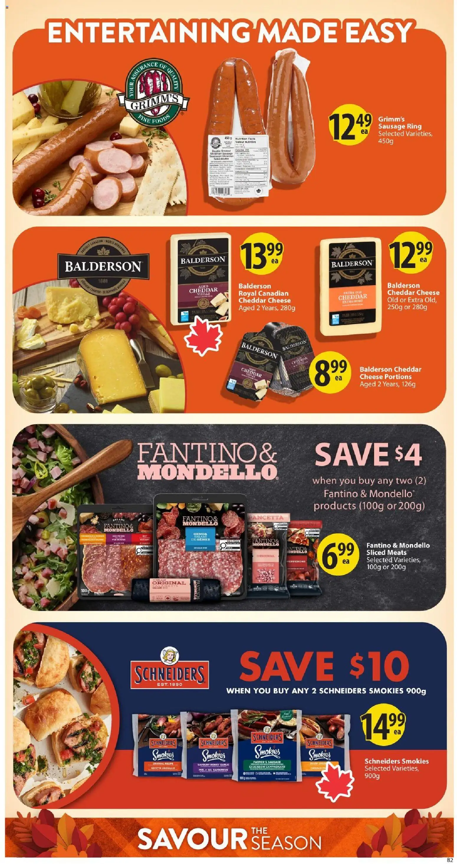Save on foods flyer valid from Sep 24, 2026 | Page: 12