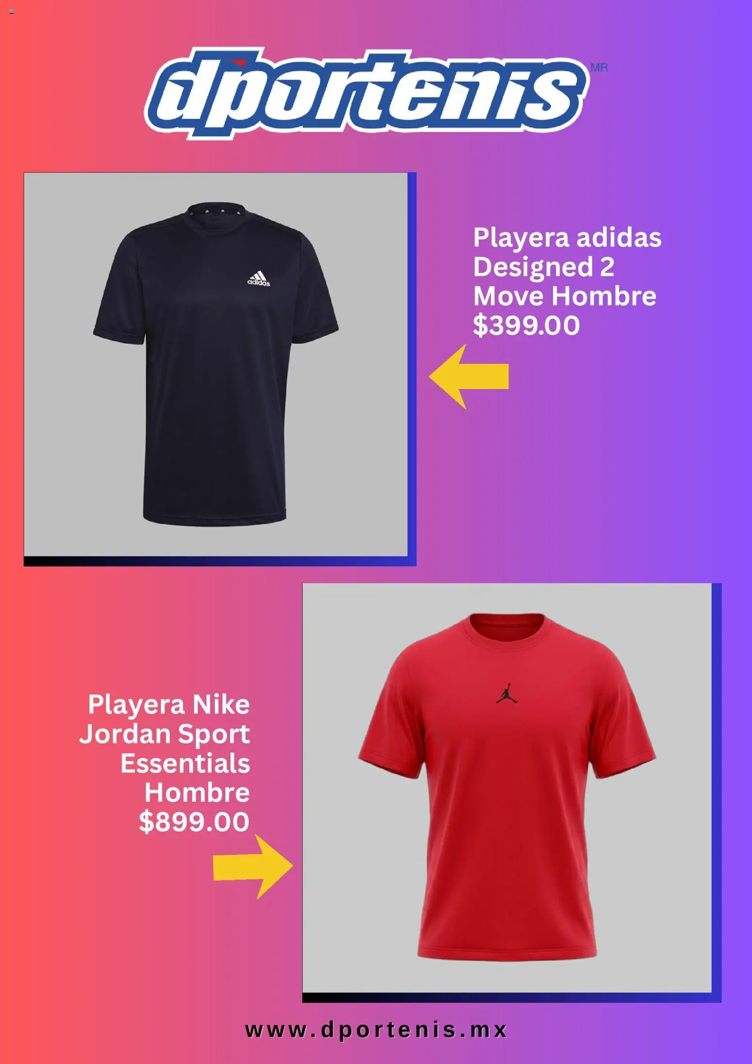 Nuevas ofertas de Dportenis válidas en toda la República Mexicana desde el 03.06.2026. ¡Encuentra las mejores ofertas en Dportenis catálogo! | Página: 3
