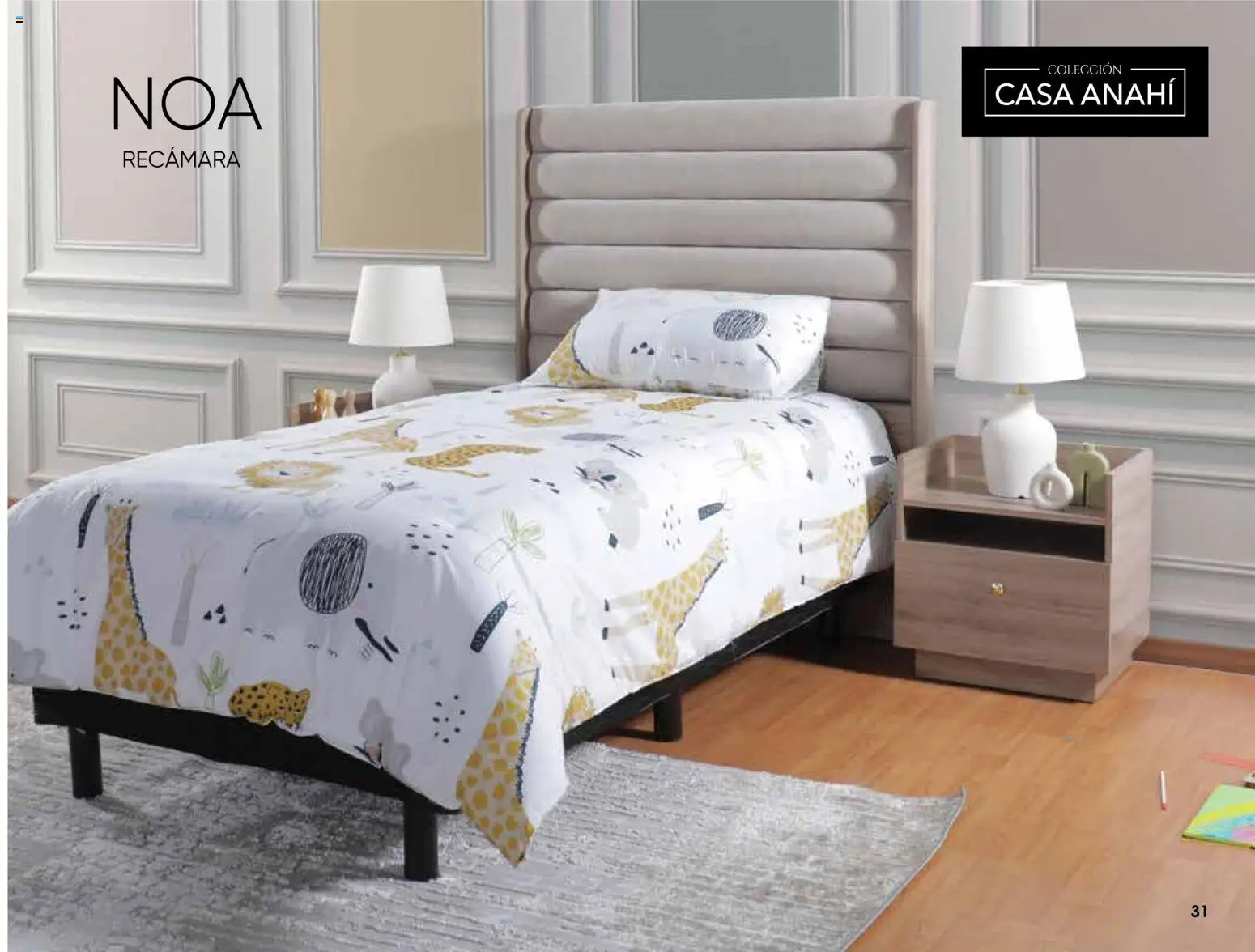 Nuevas ofertas de Muebles Dico válidas en toda la República Mexicana desde el 07.11.2025. ¡Encuentra las mejores ofertas en Muebles Dico catálogo Colección Casa Anahí! | Página: 31