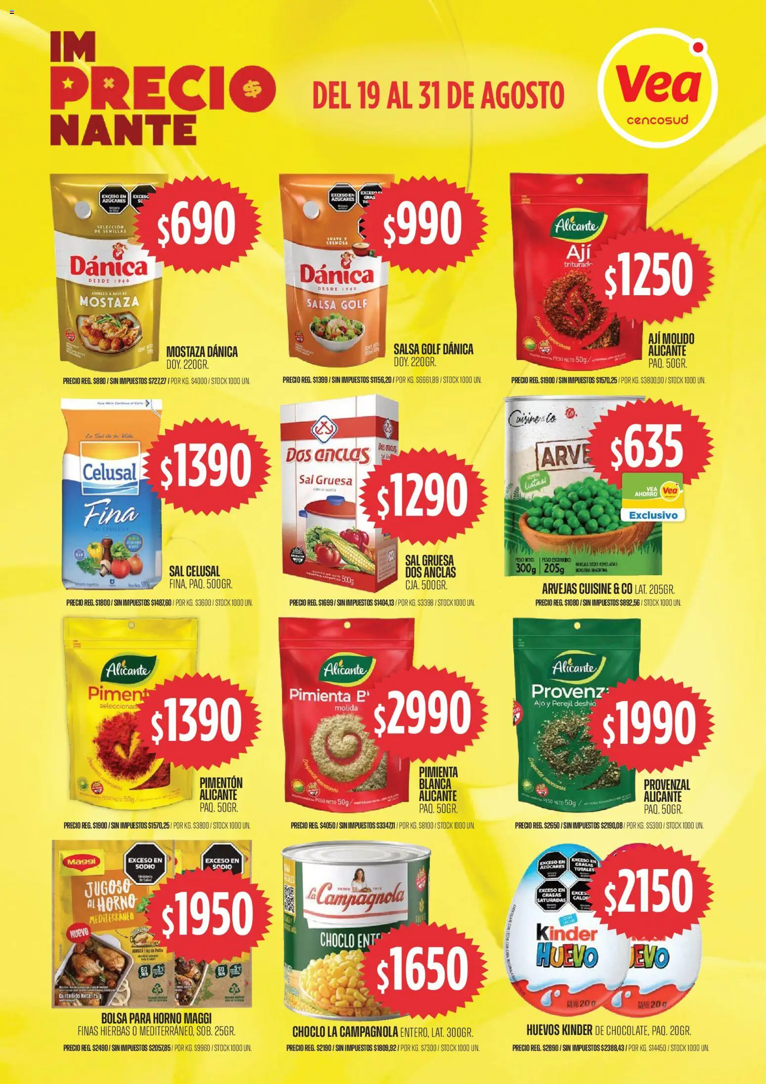 Vea ofertas │ válido desde el 18/08/2026 | Página: 7 | Productos: Hierbas, Pimentón, Huevo, Aji