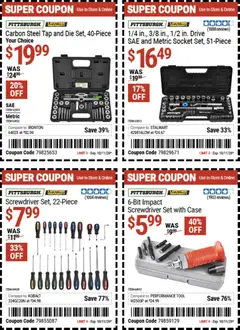 Preview of Harbor Freight weekly ads valid from 09/28/2026 | Page: 11 | Products: Socket, Screwdriver, Case