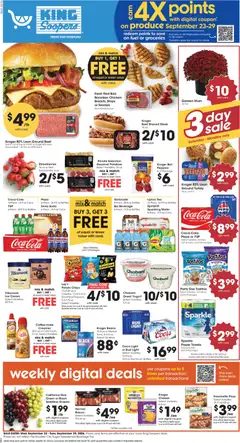 Preview of King Soopers weekly ads valid from 09/23/2026