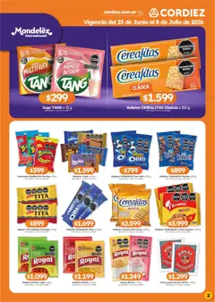 Vista previa Cordiez ofertas válido desde el 25/06/2026 | Página: 3