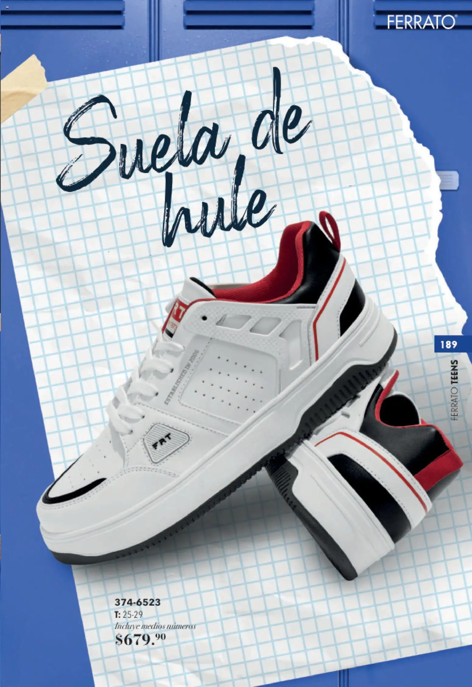 Nuevas ofertas de Andrea válidas en toda la República Mexicana desde el 23/05/2026. ¡Encuentra las mejores ofertas en Andrea catálogo Colegial! | Página: 189