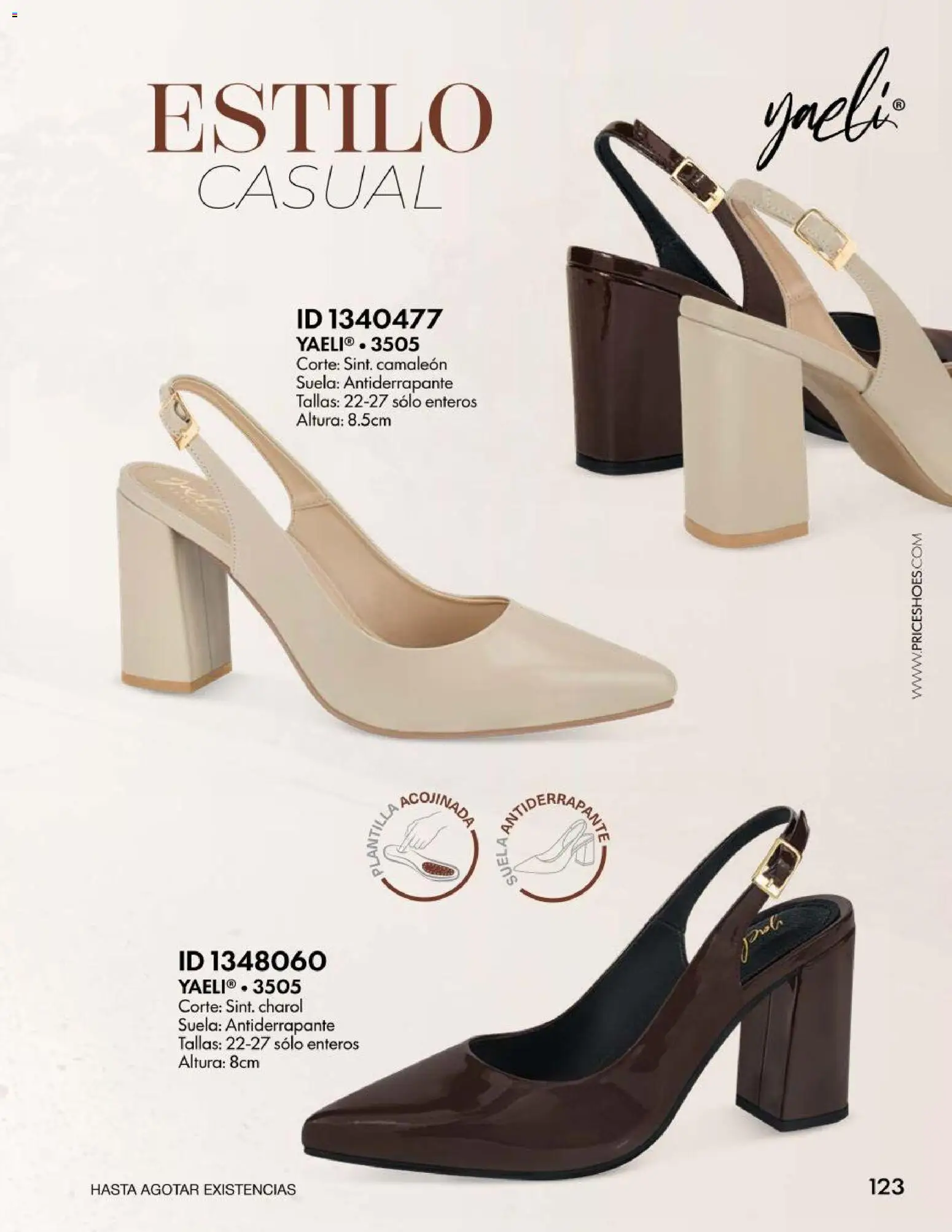 Nuevas ofertas de Price Shoes válidas en toda la República Mexicana desde el 28/08/2026. ¡Encuentra las mejores ofertas en Price Shoes catálogo Vestir Casual! | Página: 123