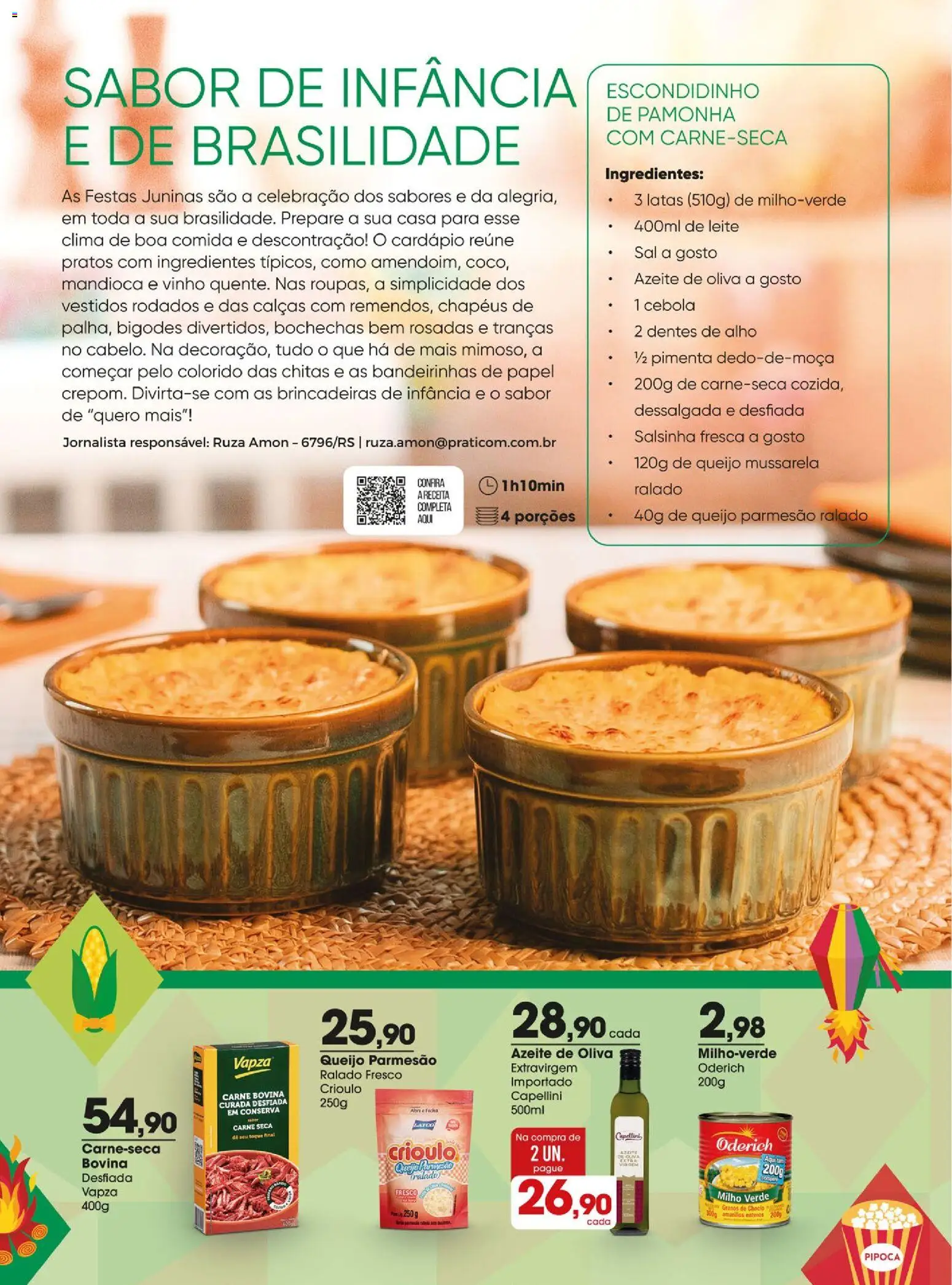 Zaffari Folheto - válido de 11.06.2026 | Página: 2 | Produtos: Cebola, Milho verde, Parmesão, Pipoca