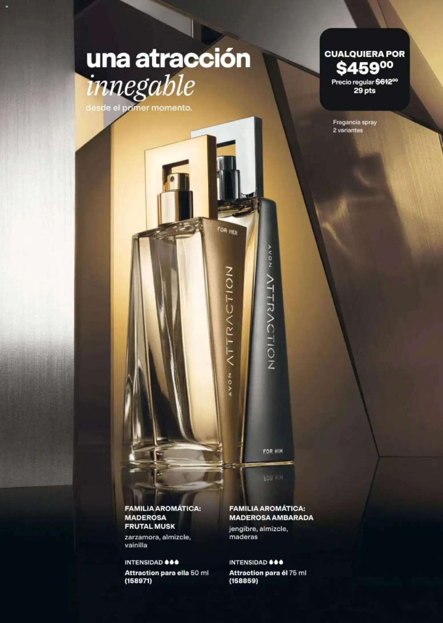 Nuevas ofertas de AVON válidas en toda la República Mexicana desde el 21/08/2026. ¡Encuentra las mejores ofertas en AVON campaña 13 2026! | Página: 87 | Productos: Fragancia