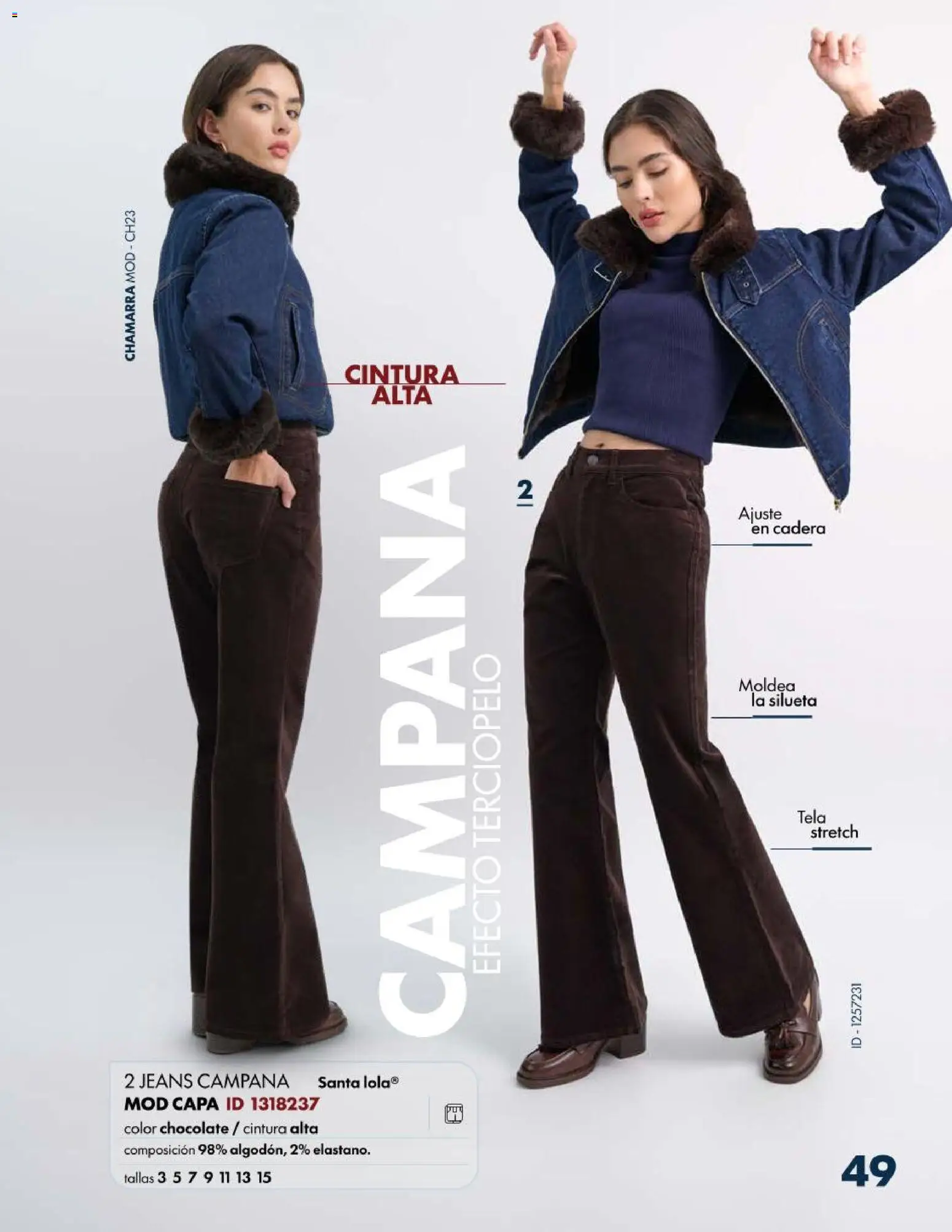 Nuevas ofertas de Price Shoes válidas en toda la República Mexicana desde el 03/08/2026. ¡Encuentra las mejores ofertas en Price Shoes catálogo Jeans! | Página: 49 | Productos: Chamarra, Chocolate, Campana