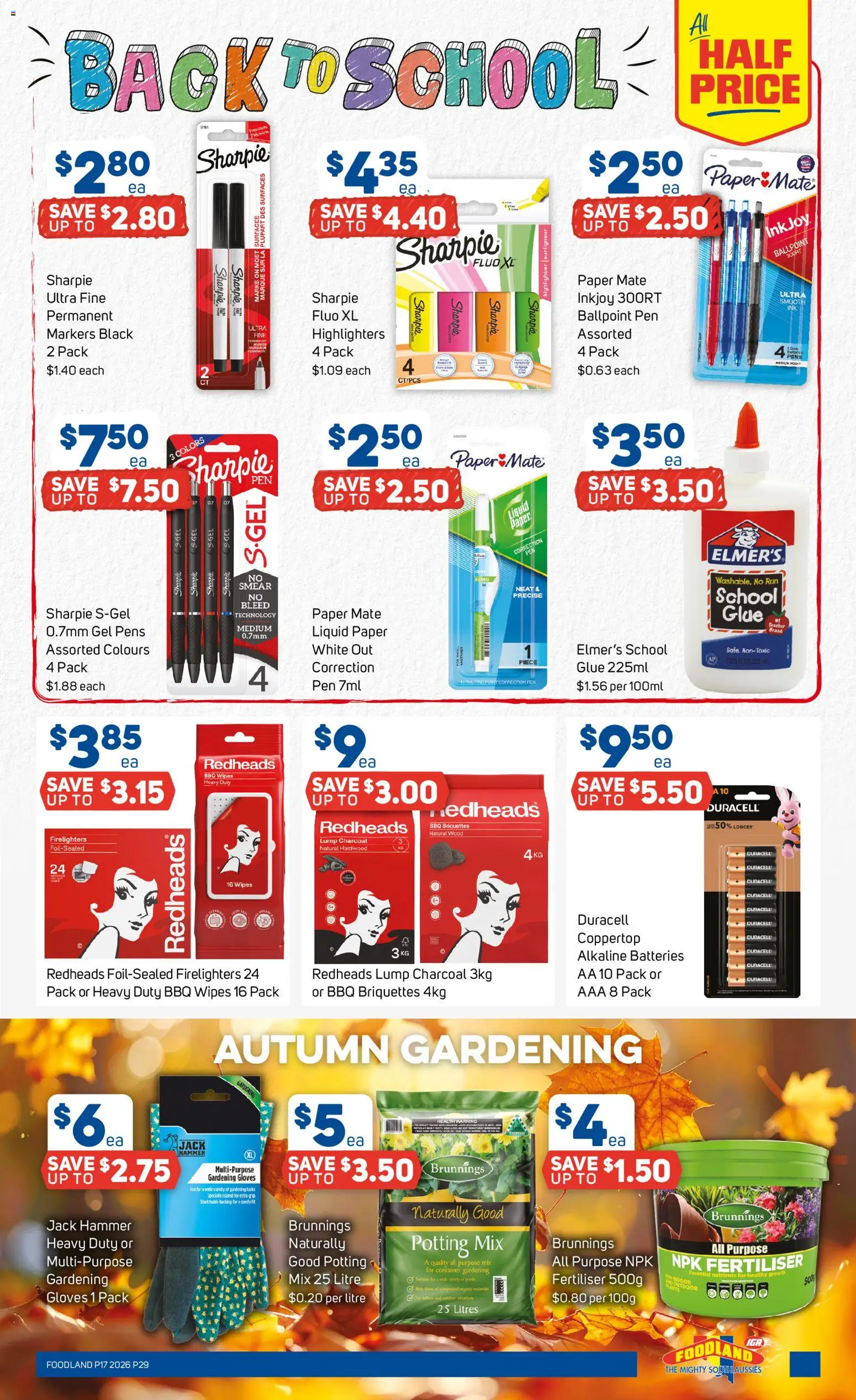 Foodland catalogue - valid from 22.04.2026 | Page: 29 | Products: Gloves, Batteries, Glue, Multipurpose