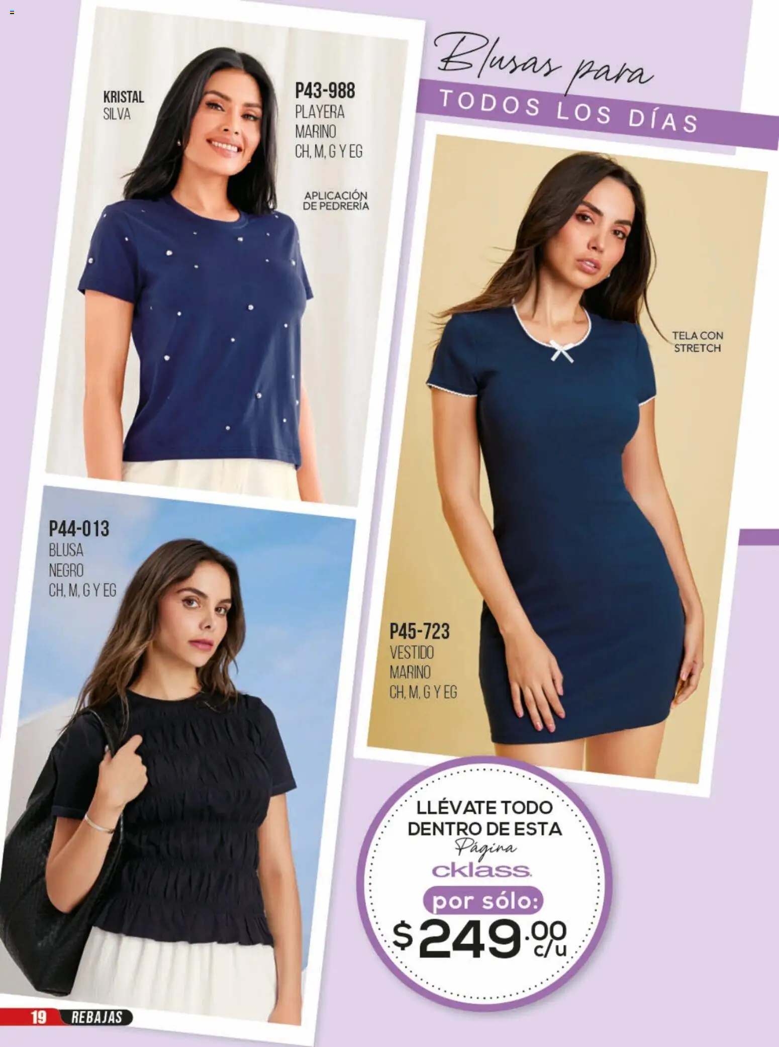 Nuevas ofertas de Cklass válidas en toda la República Mexicana desde el 23/06/2026. ¡Encuentra las mejores ofertas en Cklass catálogo Rebajas sobre rebajas calzado! | Página: 409 | Productos: Blusa, Vestido, Playera