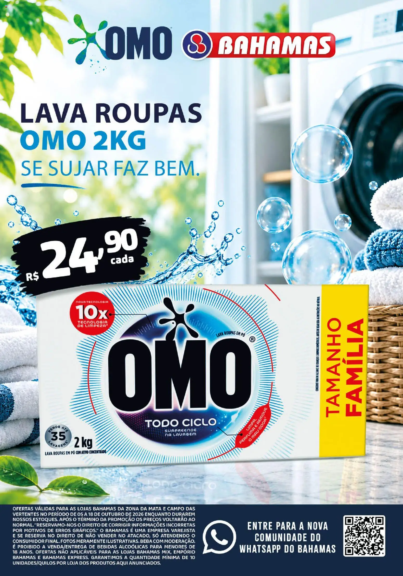 Bahamas Supermercados Segunda-feira 5 Outubro