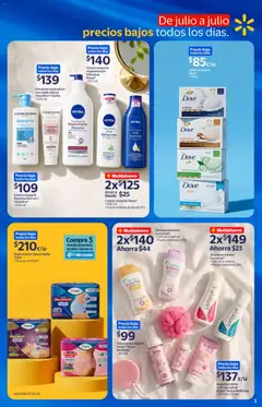 Vista previa de Walmart folleto, nuevo folleto de la tienda, válido en México a partir del 22/07/2026 | Página: 3 | Productos: Serum, Espuma, Barra, Ropa interior