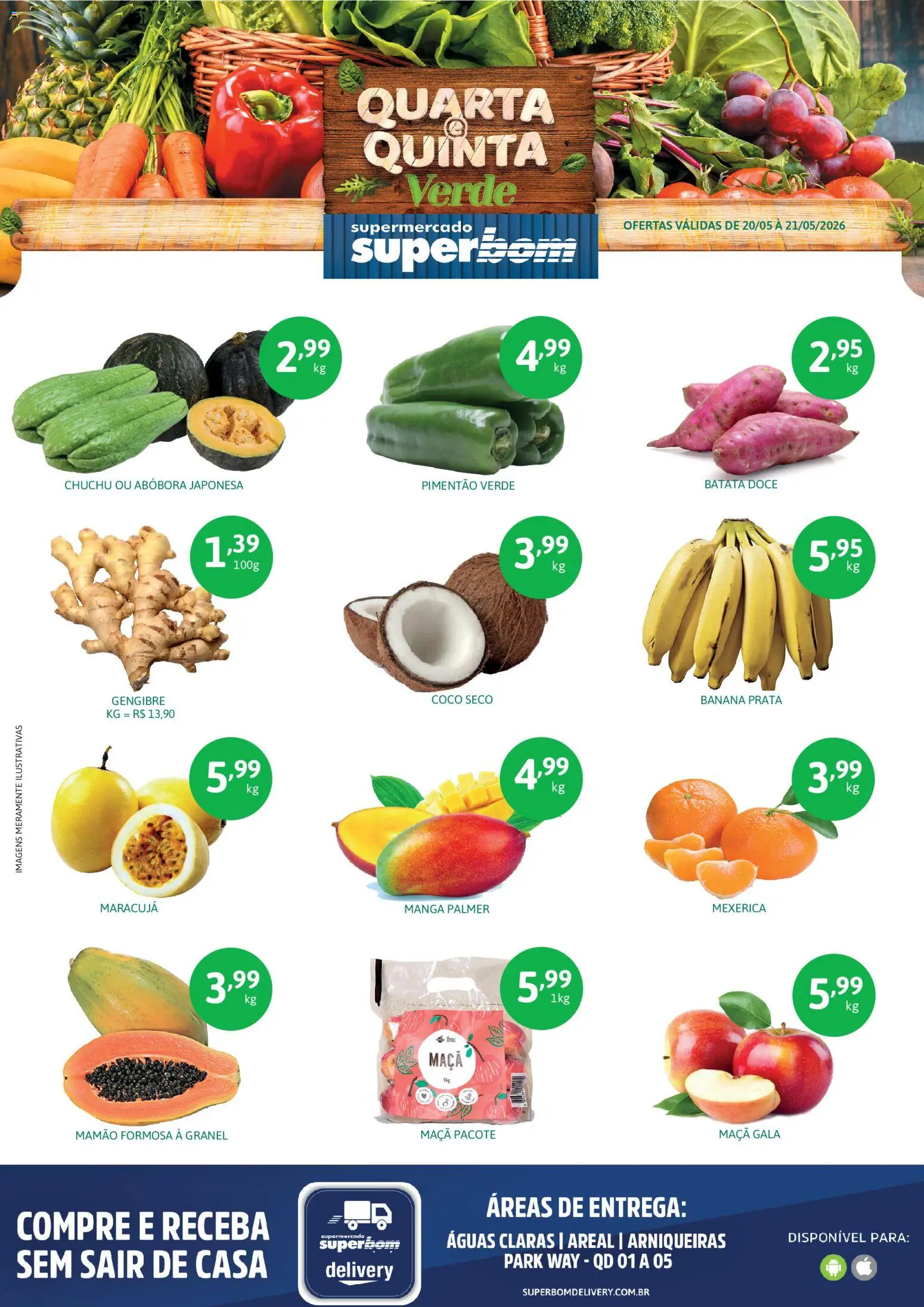 Superbom Folheto - válido de 20.05.2026 | Página: 1 | Produtos: Coco, Mexerica, Chuchu, Abóbora