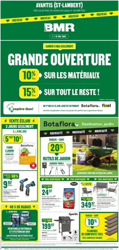 Preview of BMR weekly flyer / circulaire from shop BMR valid from 07.05.2026