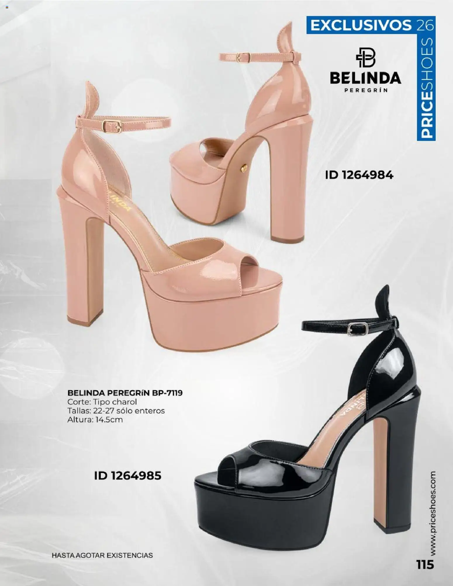 Nuevas ofertas de Price Shoes válidas en toda la República Mexicana desde el 01/10/2026. ¡Encuentra las mejores ofertas en Price Shoes catálogo Exclusivos! | Página: 115