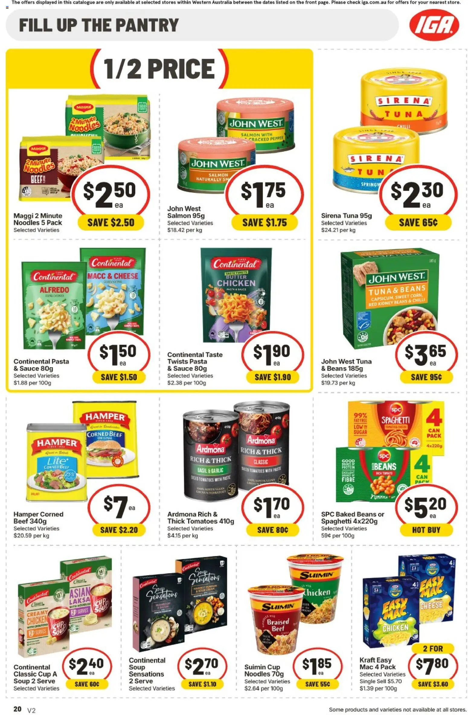 IGA catalogue - valid from 30/09/2026 | Page: 29 | Products: Beef, Pasta, Garlic, Chilli