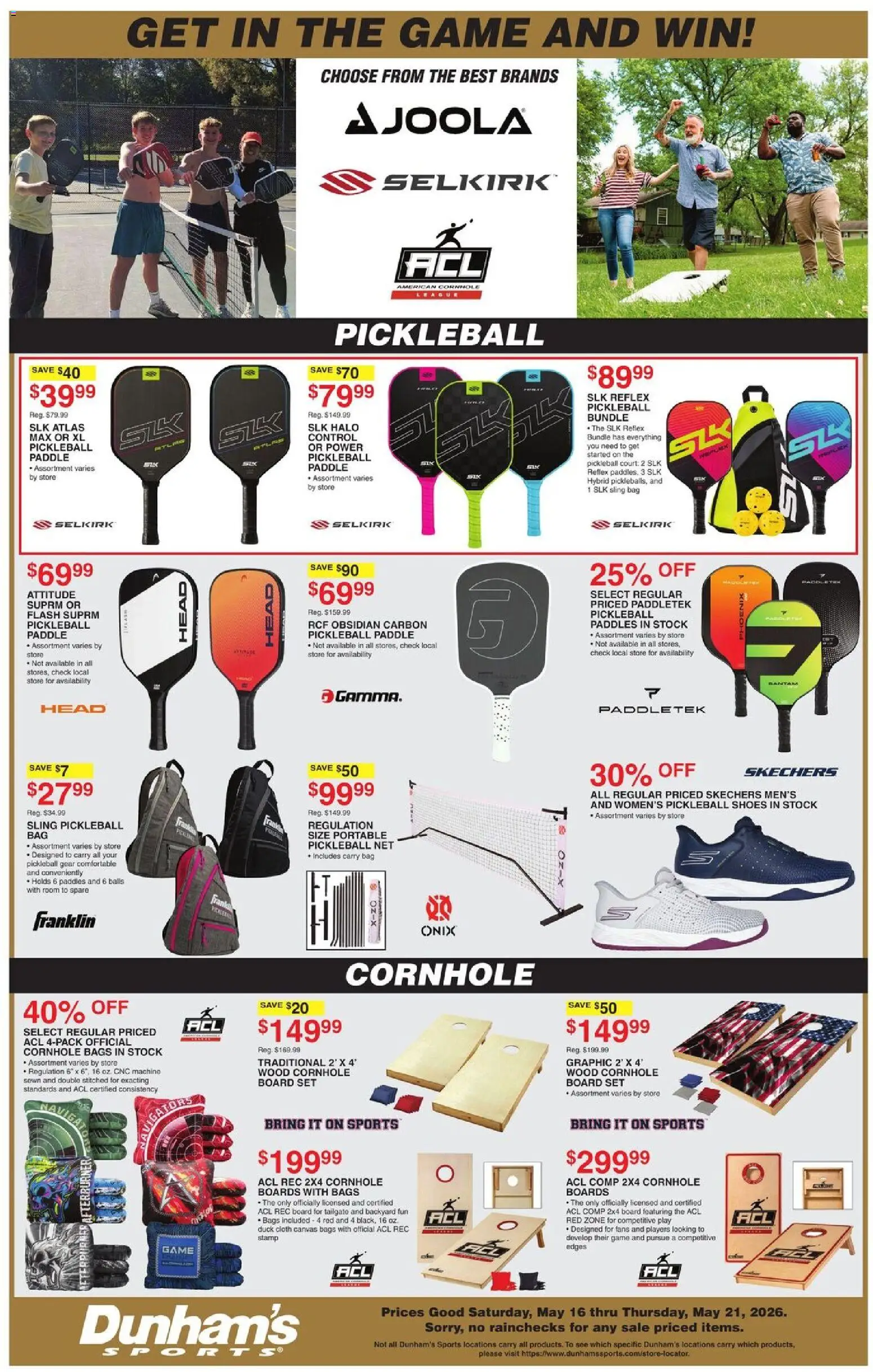 Dunham's Sports Weekly Ad - valid from 16.05.2026 | Page: 11 | Products: Canvas, Game, Bag