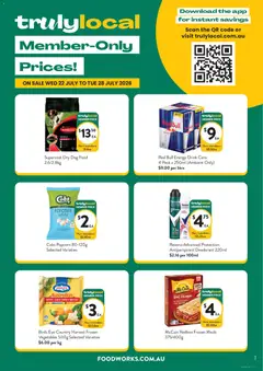 Preview of Foodworks Truly local - valid from 22/07/2026