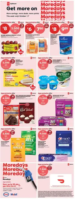 Preview of Real Canadian Superstore weekly flyer / circulaire from shop Real Canadian Superstore valid from Oct 1, 2026 | Page: 14 | Products: Cream, Shrimp, Food, Apples