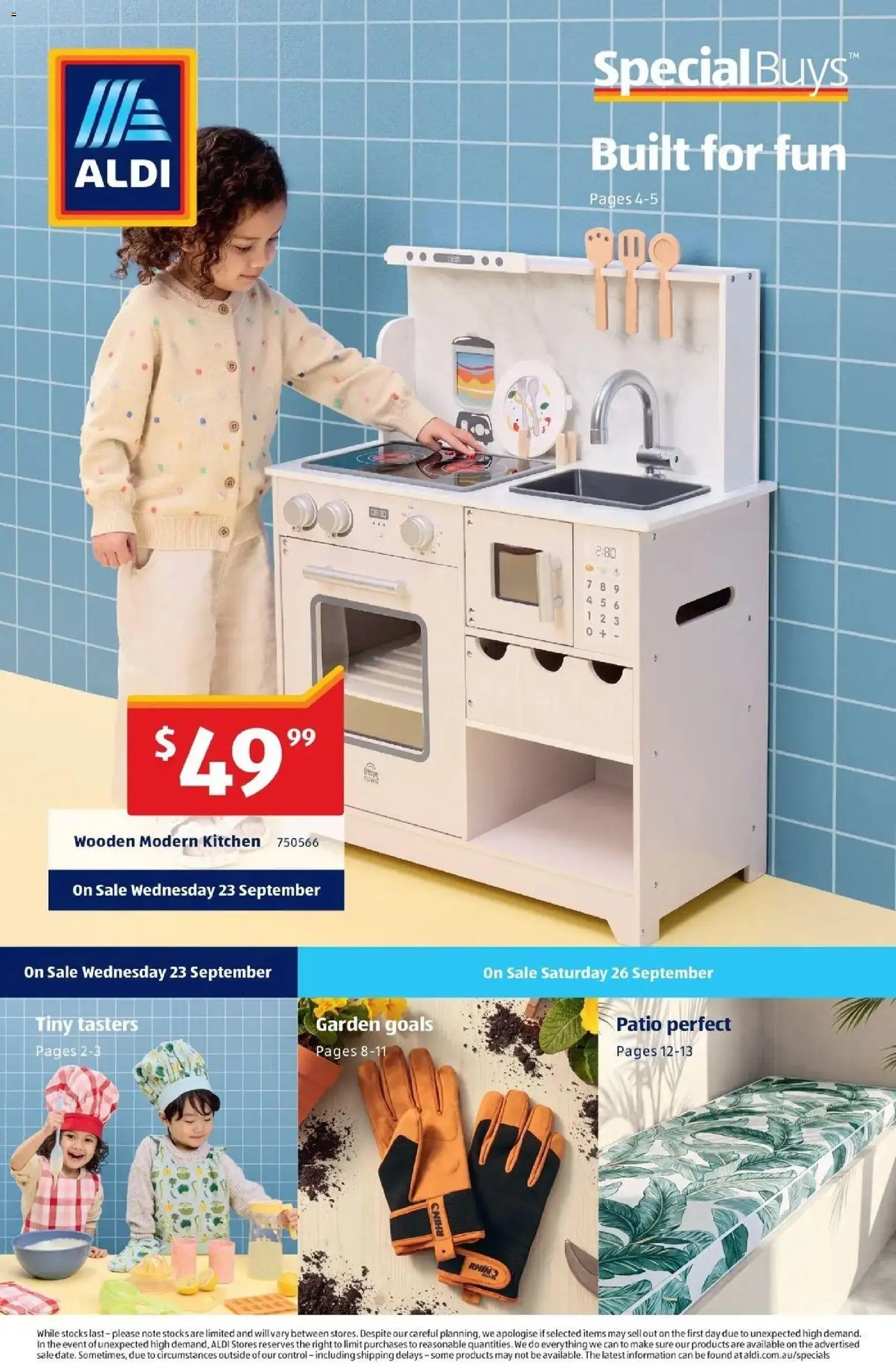 Aldi catalogue - valid from 23/09/2026 | Page: 1