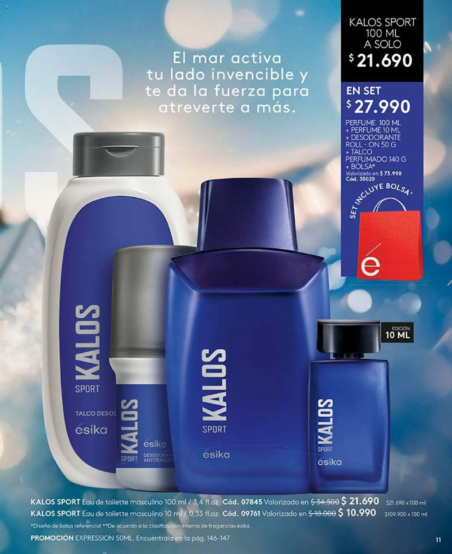 Catálogo Ésika Campaña 9 │ válido desde el 17.05.2026 | Página: 15 | Productos: Bolsa, Perfume, Eau de toilette, Té