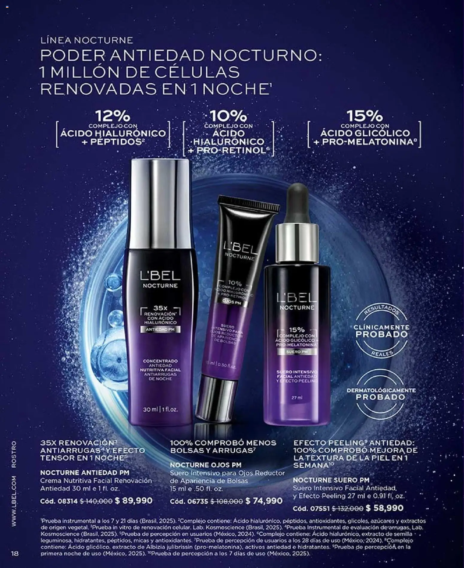 L'Bel revista - valida desde el 07/09/2026 | Página: 18 | Productos: Crema, Peeling