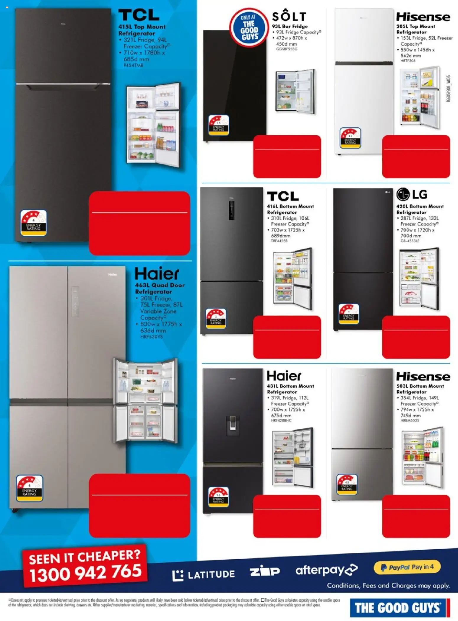 The Good Guys catalogue - valid from 29/07/2026 | Page: 5 | Products: Door, Fridge, Freezer, Refrigerator