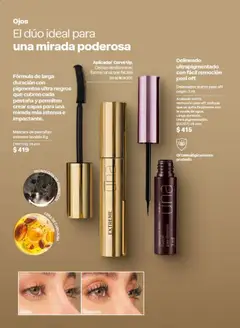Vista previa de Natura campaña 12 2026, nuevo folleto de la tienda, válido en México a partir del 31/07/2026 | Página: 61 | Productos: Máscara, Máscara de pestañas, Cera, Delineador