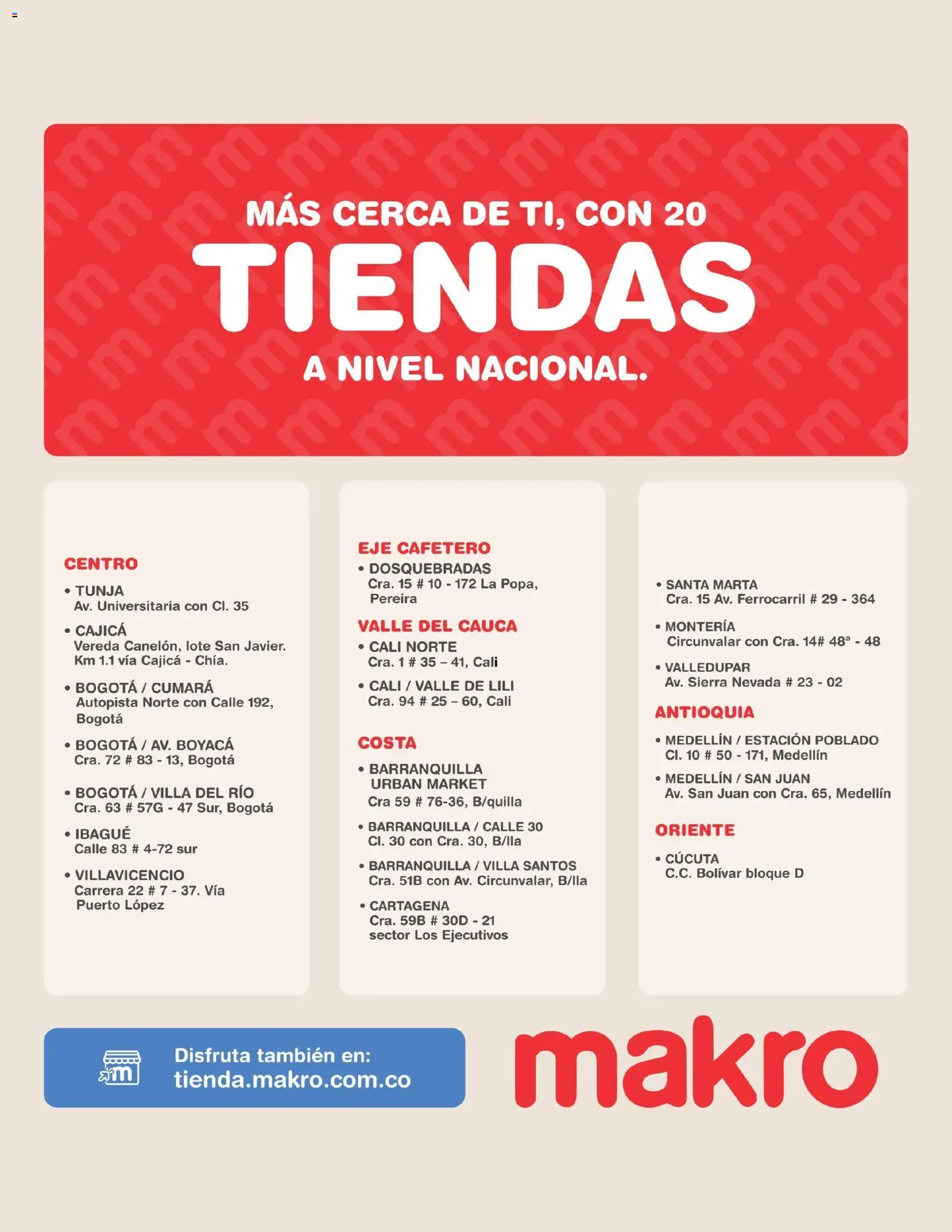 Makro revista - valida desde el 30/10/2026 | Página: 39