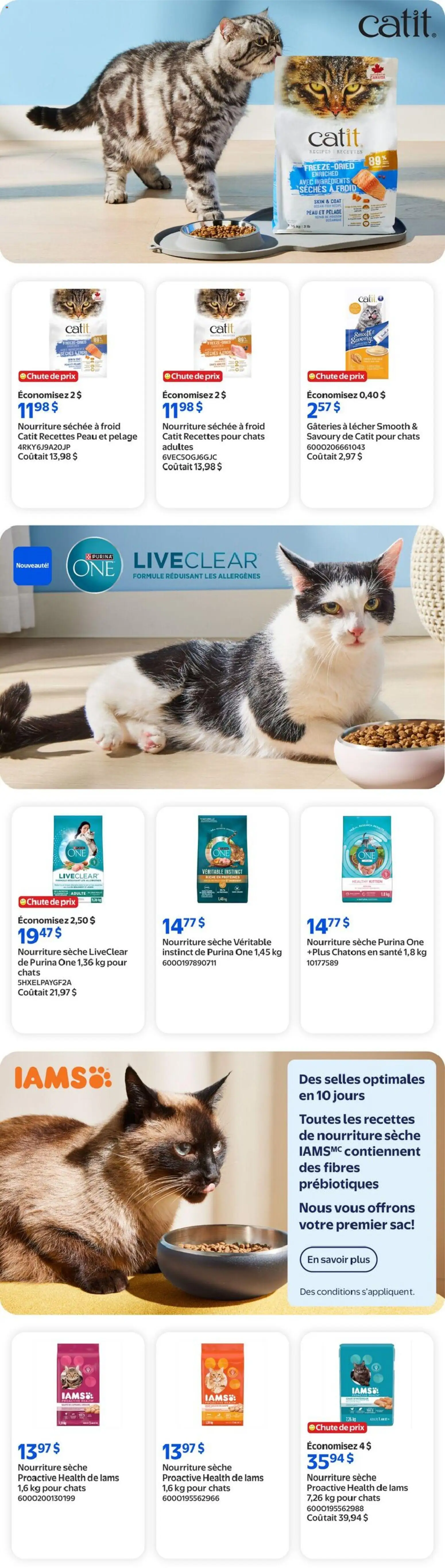 Walmart flyer valid from Aug 27, 2026 | Page: 4 | Products: Food, Coat, Ingredients