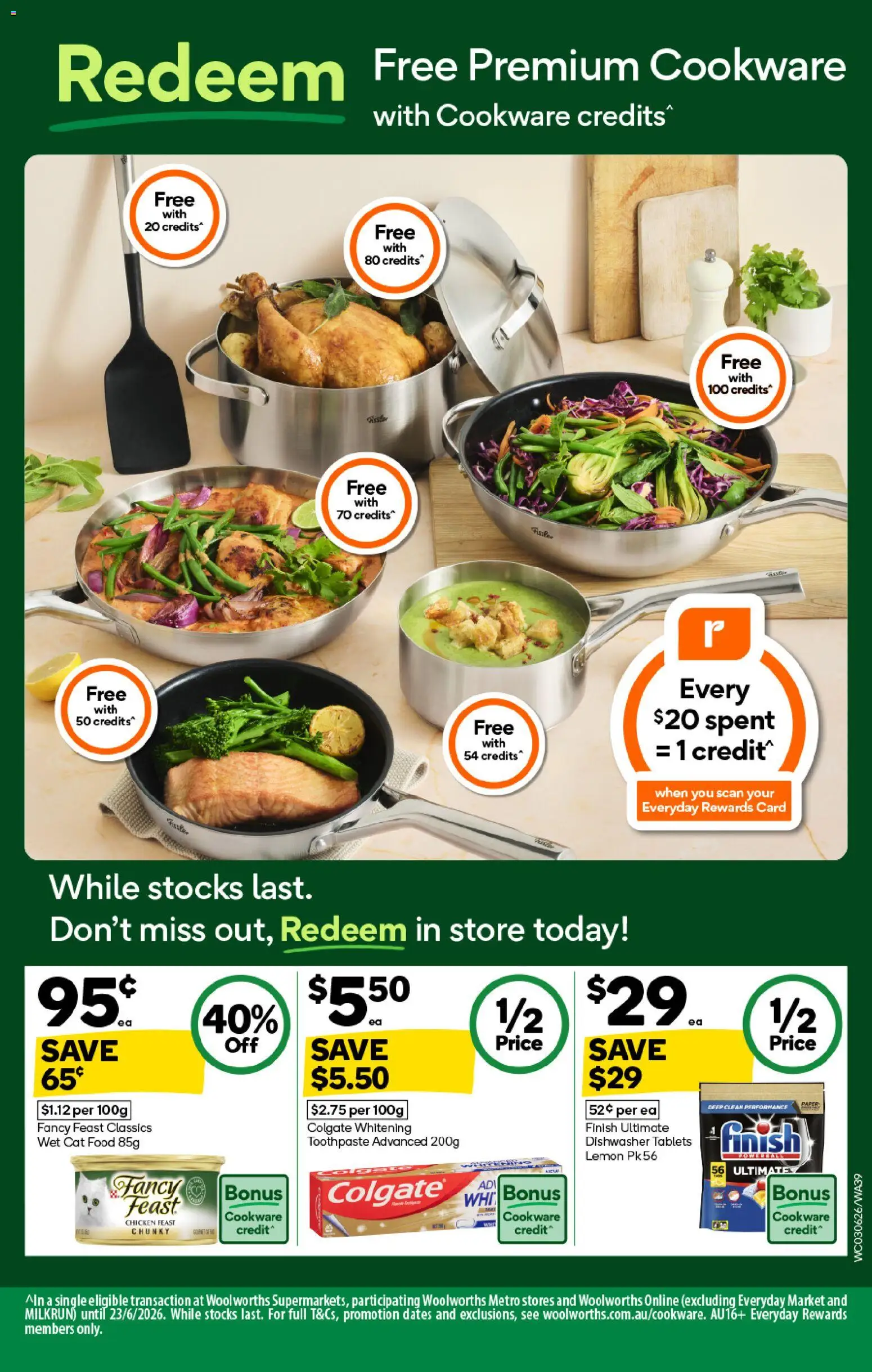 Woolworths catalogue - valid from 03.06.2026 | Page: 39 | Products: Chicken, Cookware, Lemon, Tablets
