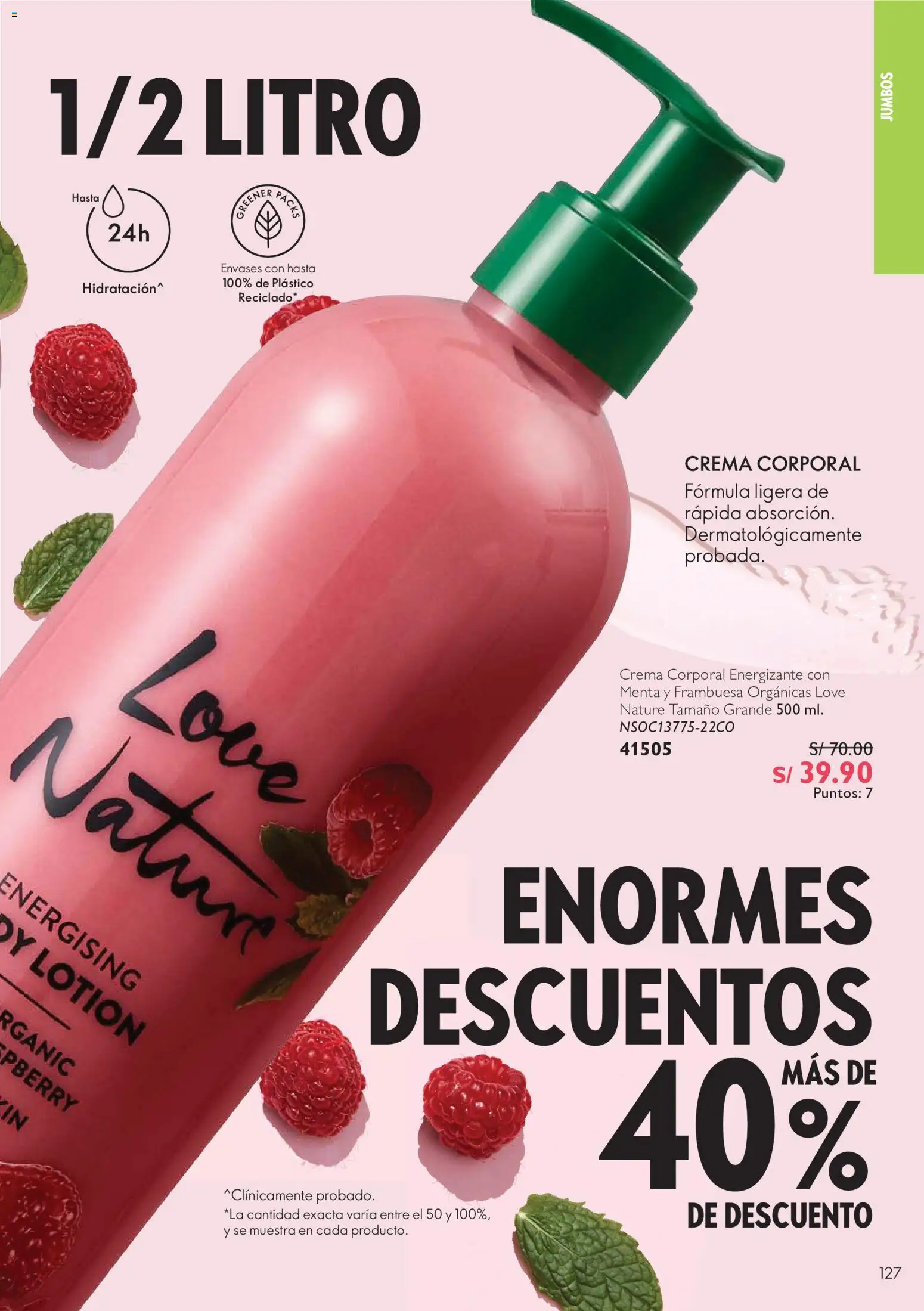 Catálogo Oriflame válido desde 12/09/2026 | Página: 127 | Productos: Crema