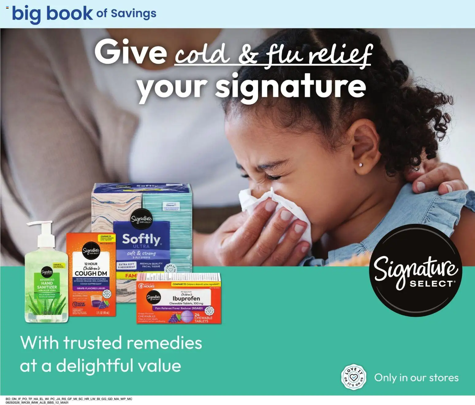 Albertsons Big Book of Savings - valid from 09/29/2026 | Page: 11 | Products: Alcohol, Aloe Vera