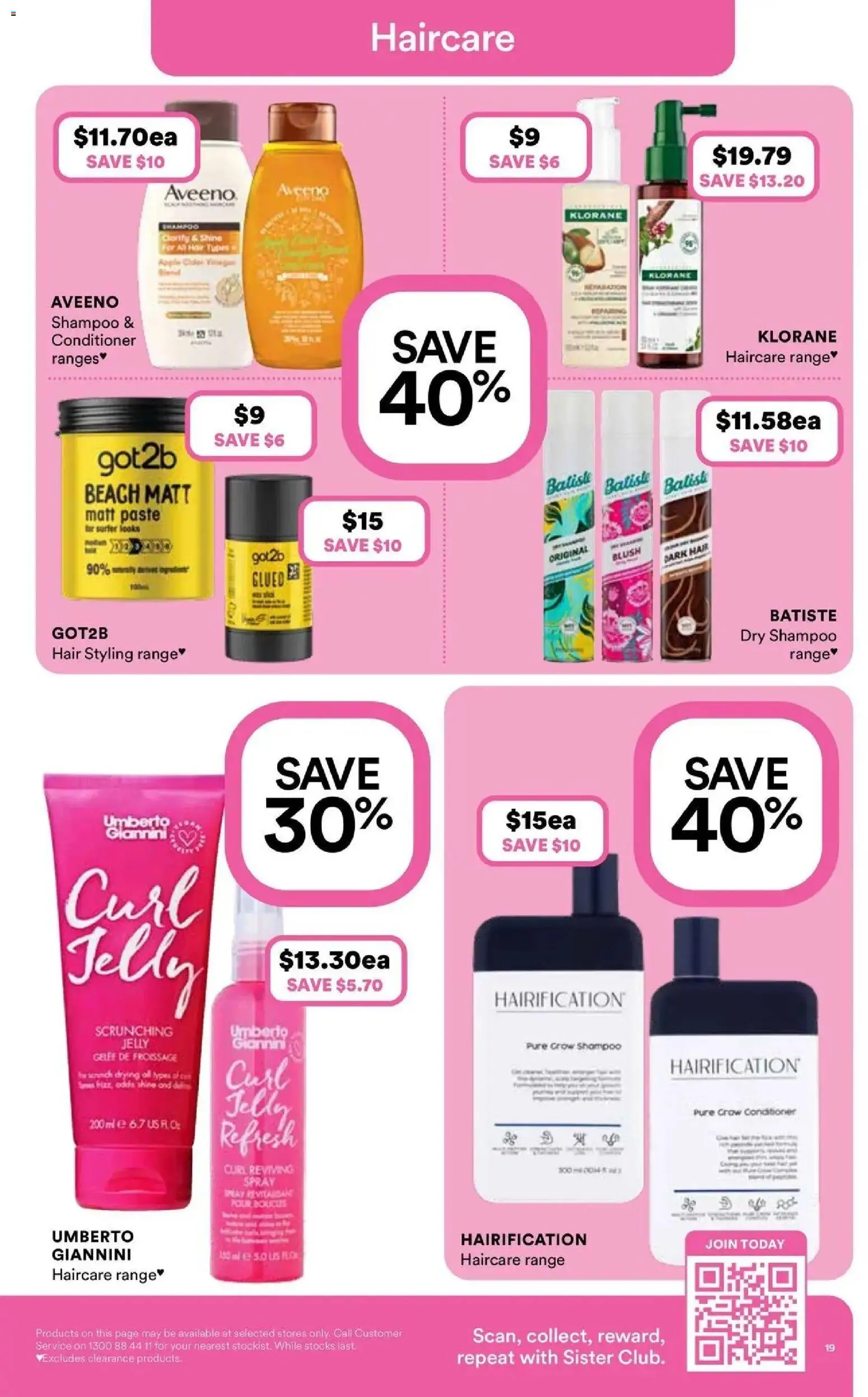 Priceline Pharmacy catalogue - valid from 06.05.2026 | Page: 19 | Products: Blush, Shampoo, Conditioner
