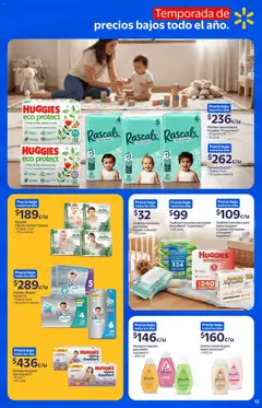 Vista previa de Walmart Express folleto, nuevo folleto de la tienda, válido en México a partir del 22/07/2026 | Página: 12 | Productos: Crema, Toallitas húmedas, Pañales, Crema corporal