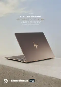 Harvey Norman Shop the Exclusive Limited Edition HP Omnibook Ultra in Deep Espresso preview  - valid from 27 Aug 2026