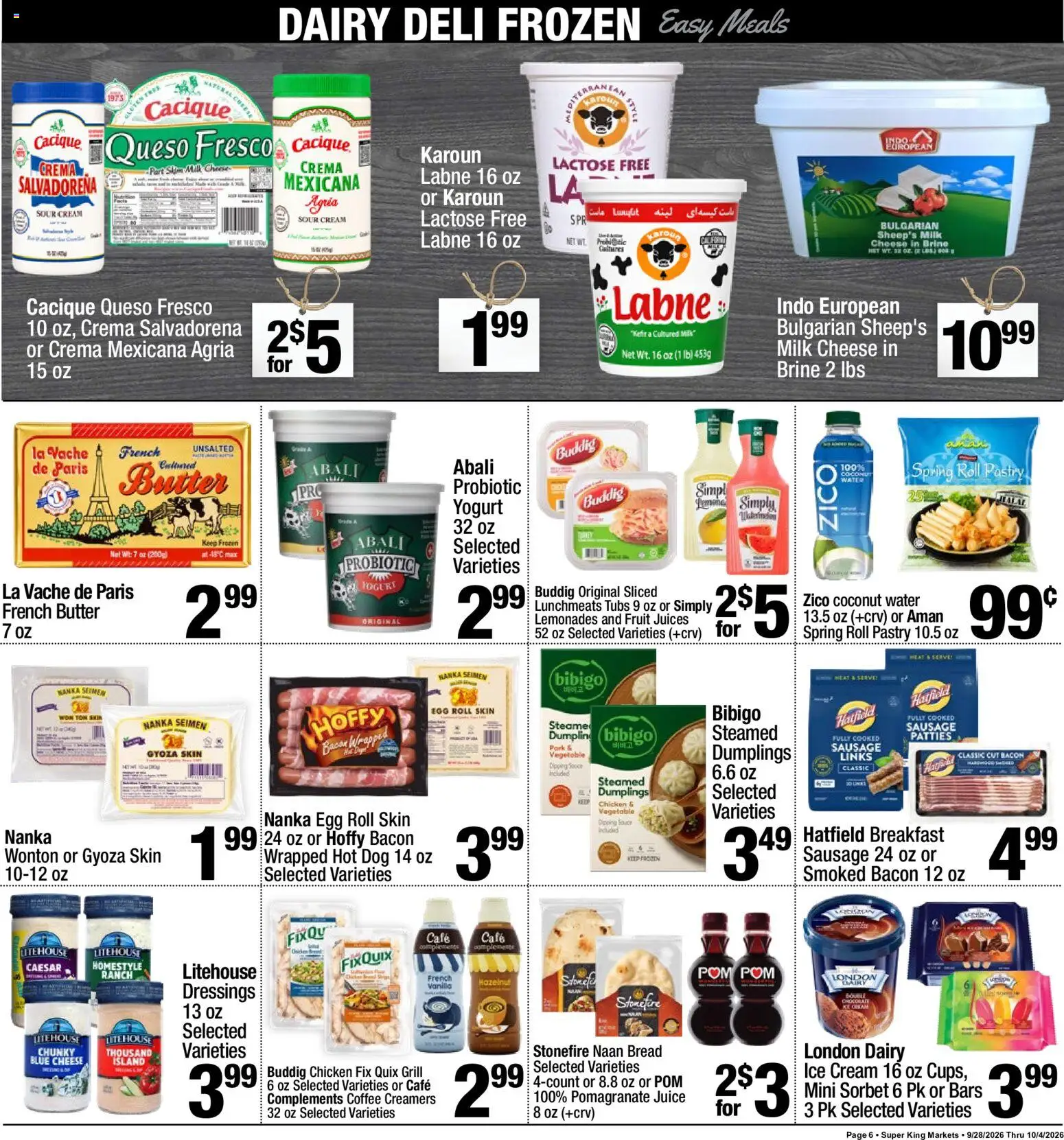 Super King Weekly Ad - valid from 09/28/2026 | Page: 6