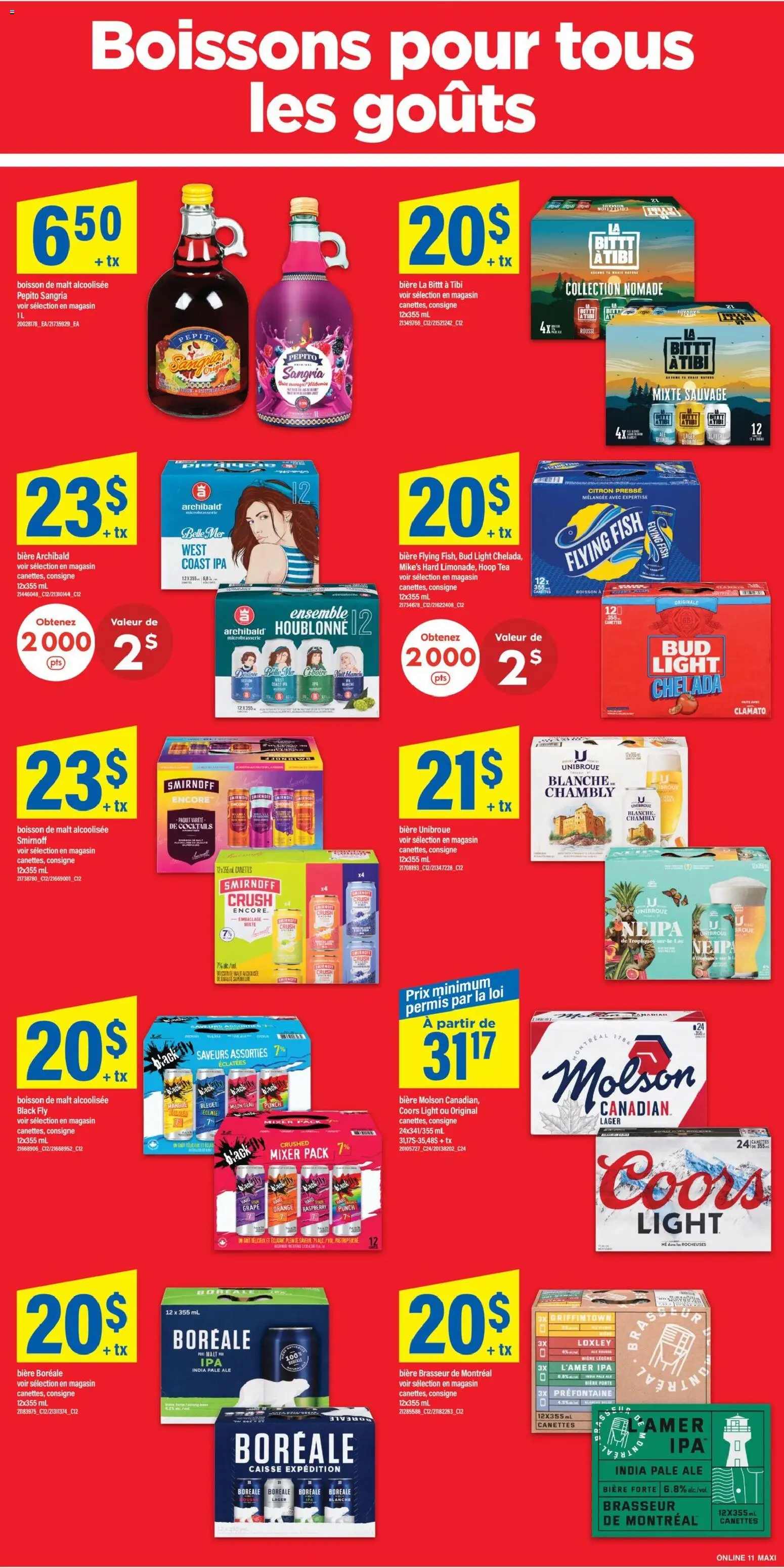 Maxi flyer valid from Aug 27, 2026 | Page: 16