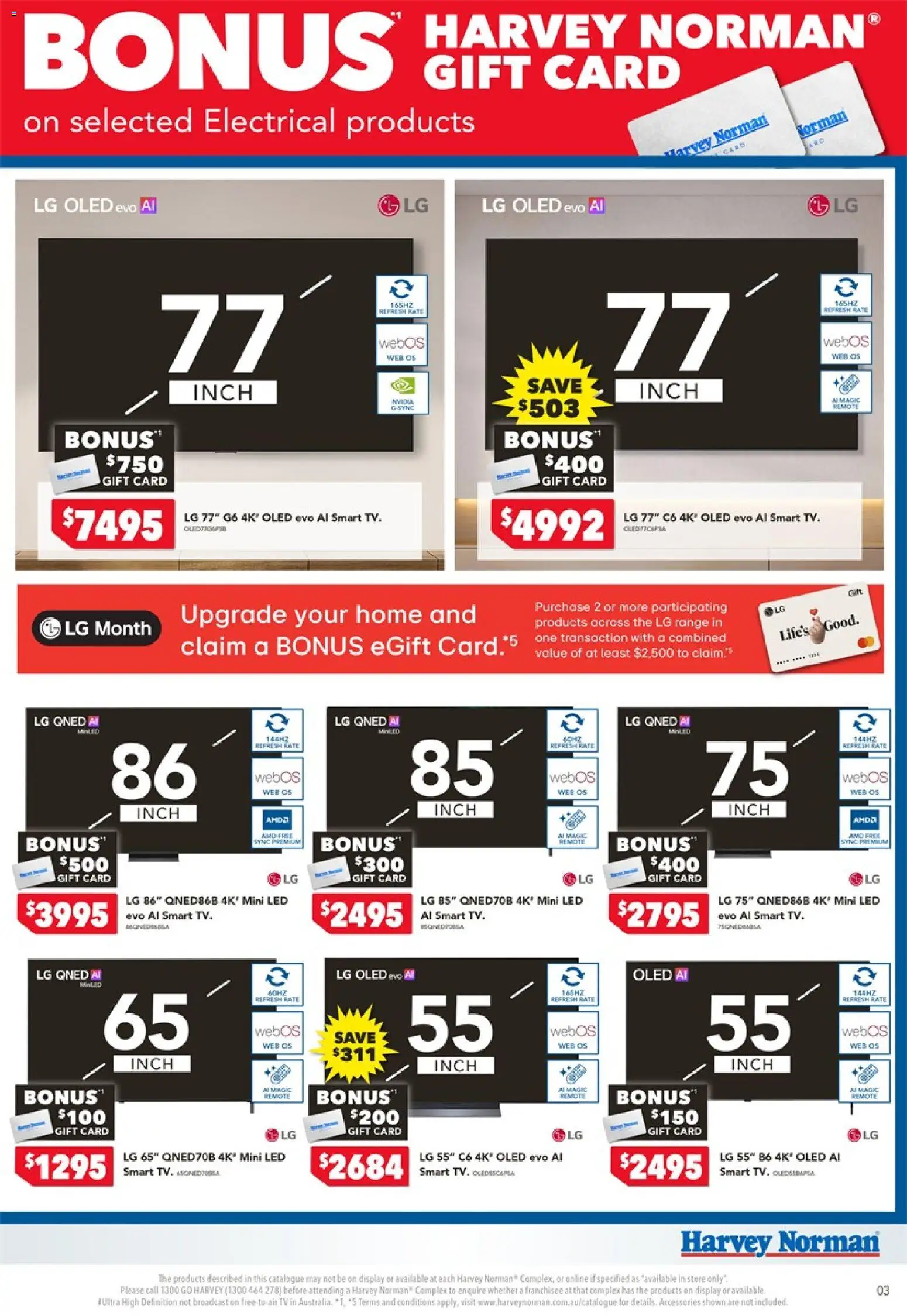 Harvey Norman catalogue - valid from 18.05.2026 | Page: 3 | Products: Accessories