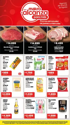 Vista previa Makro ofertas válido desde el 20/08/2026