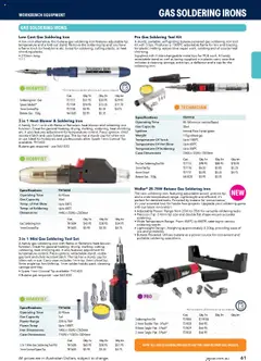 Preview of Jaycar Engineering & Scientific Catalogue 2025/2026  - valid from 09.07.2025 | Page: 61 | Products: Sponge, Game, Torch, Iron