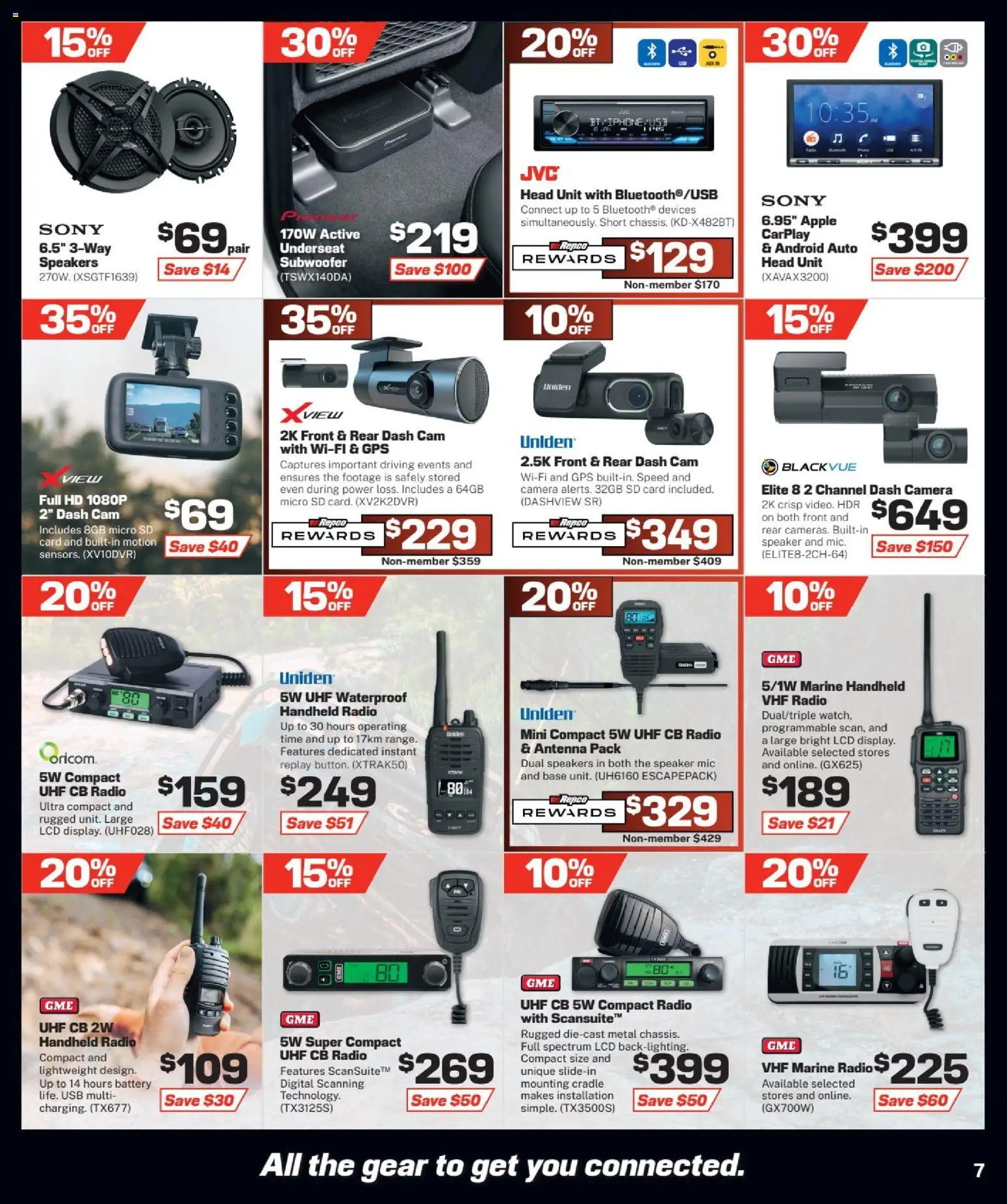 Repco catalogue - valid from 17.06.2026 | Page: 7 | Products: Battery, Digital, Radio, Iphone